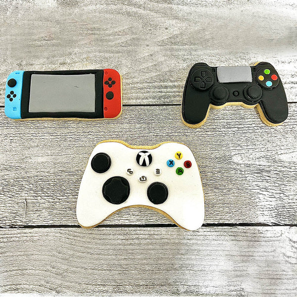 Detailed Fondant Cookie - Gamer Pack Of 3